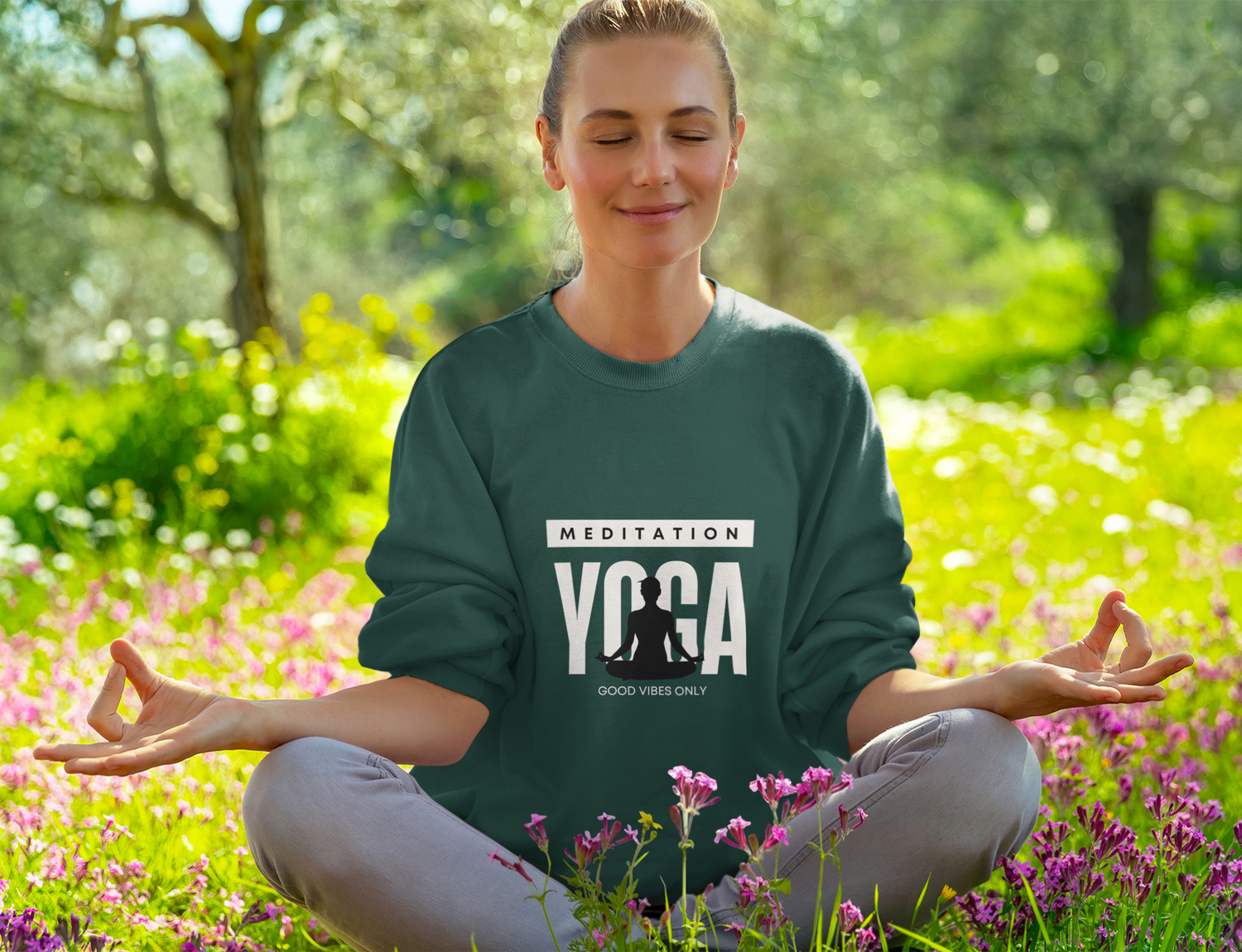 Yoga & Meditation Sweatshirts